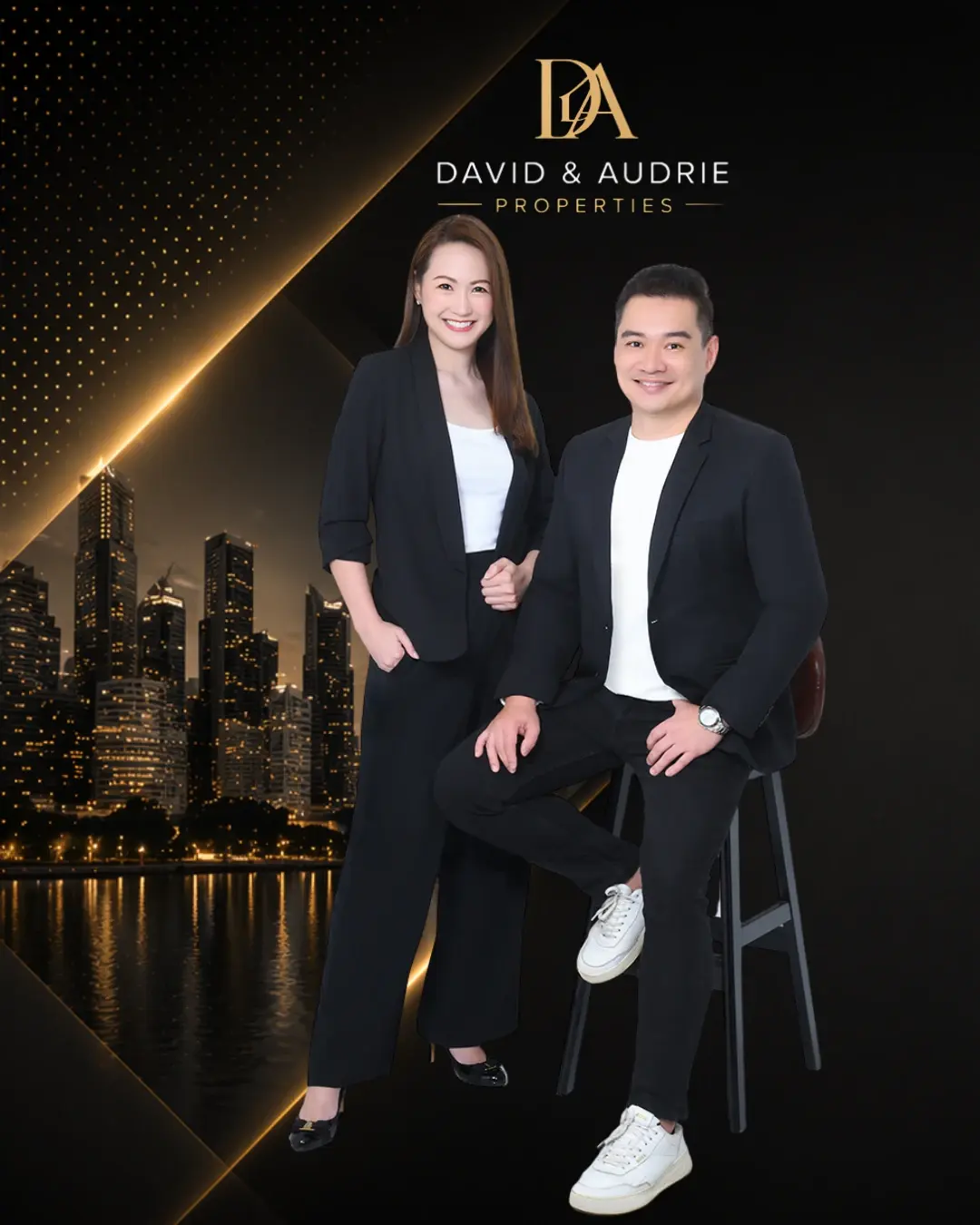 David Ho and Audrie Poh, Singapore real estate consultants